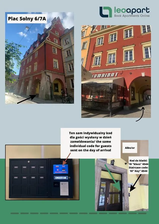 Solny Square Aparthotel Wrocław Apartament